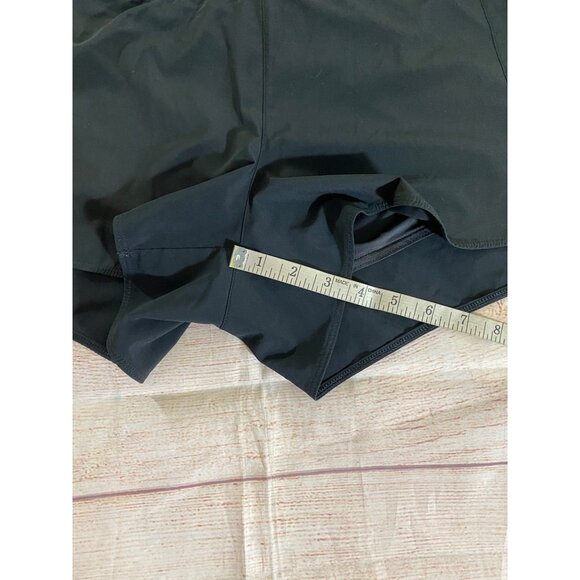 Athleta Women's Black Athletic Workout Running Shorts - Large - Picture 6 of 10